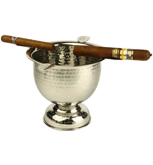 Zigarrenaschenbecher, Porzellan, groß