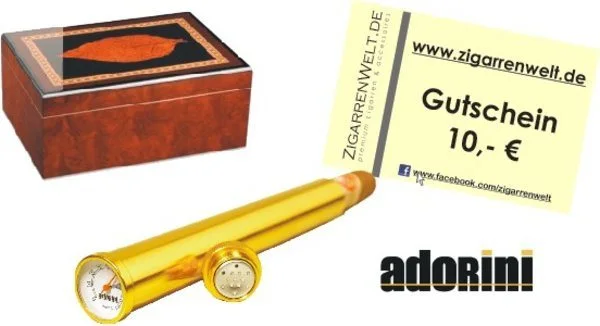 Adorini Premium Zigarren-Humidor-Set von Adorini inkl. 10€ Gutschein